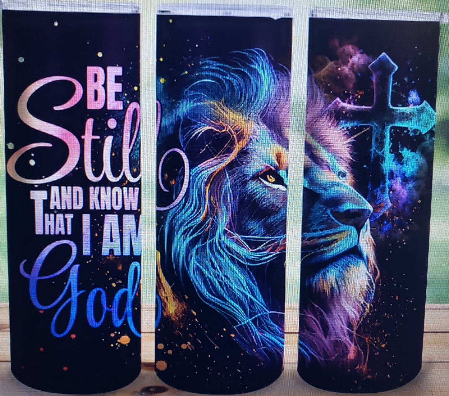 Be still and know Psalm 46:10 Tumbler